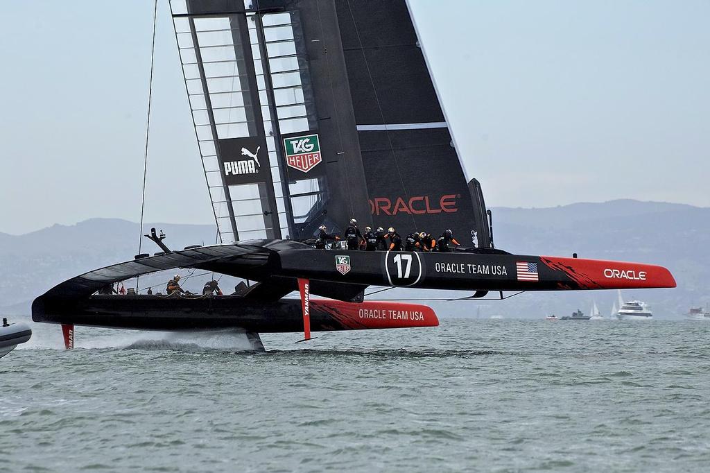  - America’s Cup - Defender Internal Trials August 17, 2013 © Chuck Lantz http://www.ChuckLantz.com